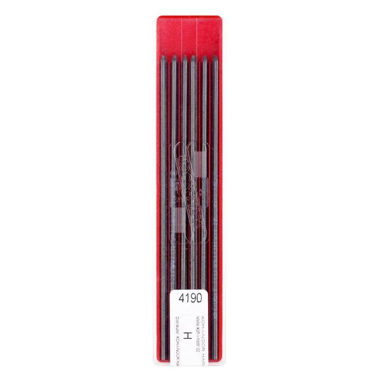 Koh-i-Noor 12 Fallminen HB 2,0 mm (12 Stk., 2 mm, HB) (4190-HB)