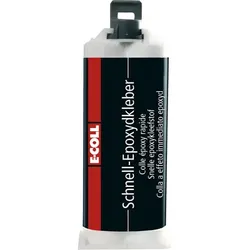 2K Schnell-Epoxydkleber silikonfrei, Innen-/Außeneignung 50ml Kartusche