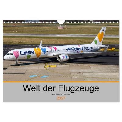 Welt der Flugzeuge - Faszination Luftfahrt 2027 (Wandkalender 2027 DIN A4 quer), CALVENDO Monatskalender