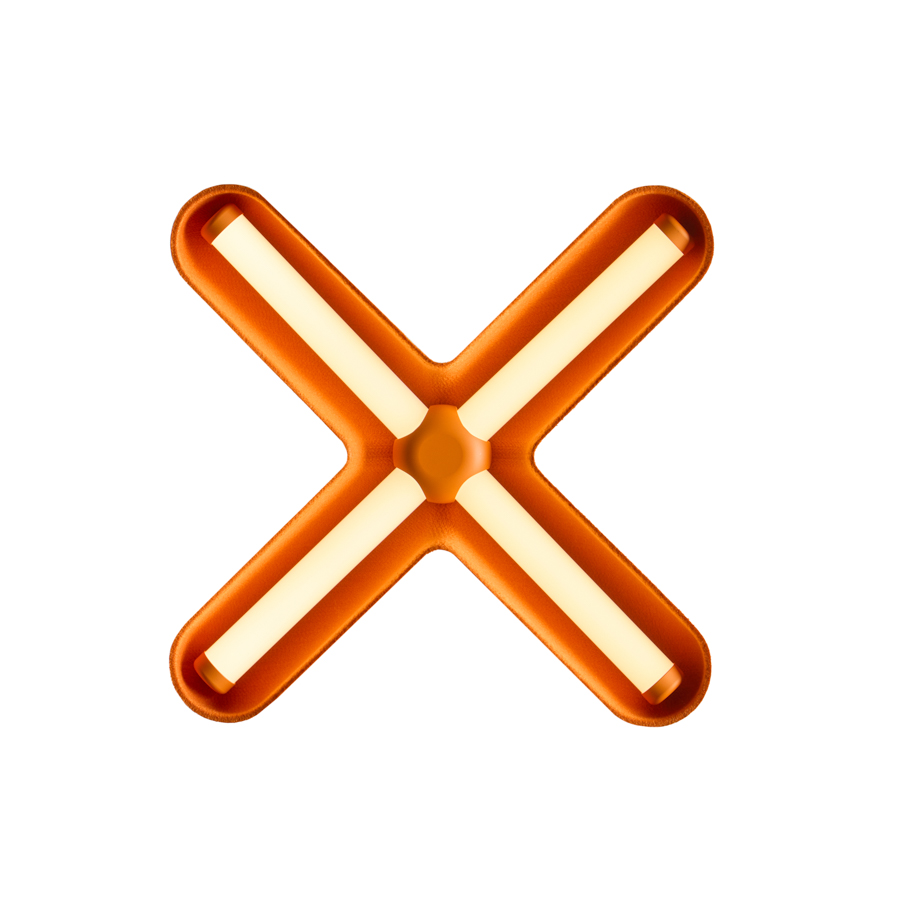 LOOM Design LED-Wandleuchte FUZZ Orange 878-001 5712802227428