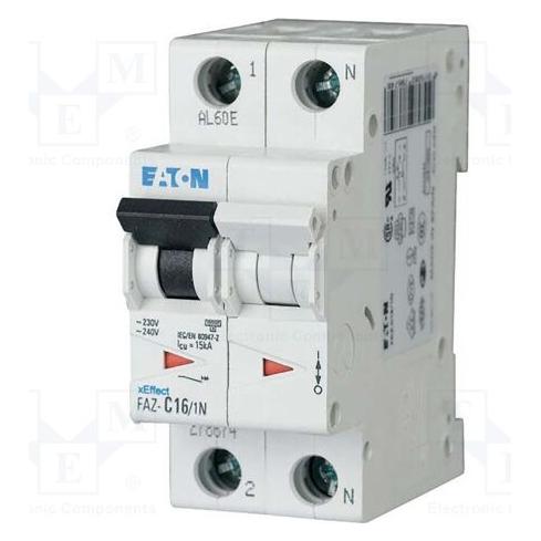 Eaton MOE FAZ-C32/1N LS-Schalter C-Char 32A, 1p+N (278677)