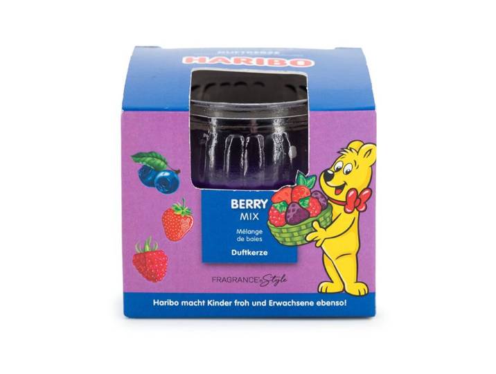 Haribo Duftkerze ™ im Geschenkkarton