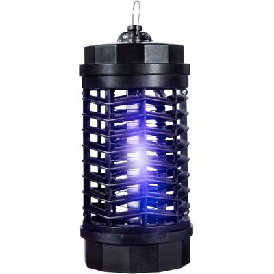 Insektenfalle WINDHAGER "für Fluginsekten, Schutzlampe für den Fang von Insekten", schwarz, Kunststoff, Tierfallen, vollisoliertes Kunststoffgehäuse, UV-Lampe mit 4 Watt