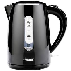 Princess 236017 Wasserkocher Schwarz Fassungsvermögen: 1.7 l 01.236017.01.001