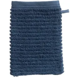 Casea Waschlappen Almeria 15 x 21 cm Baumwolle Blau