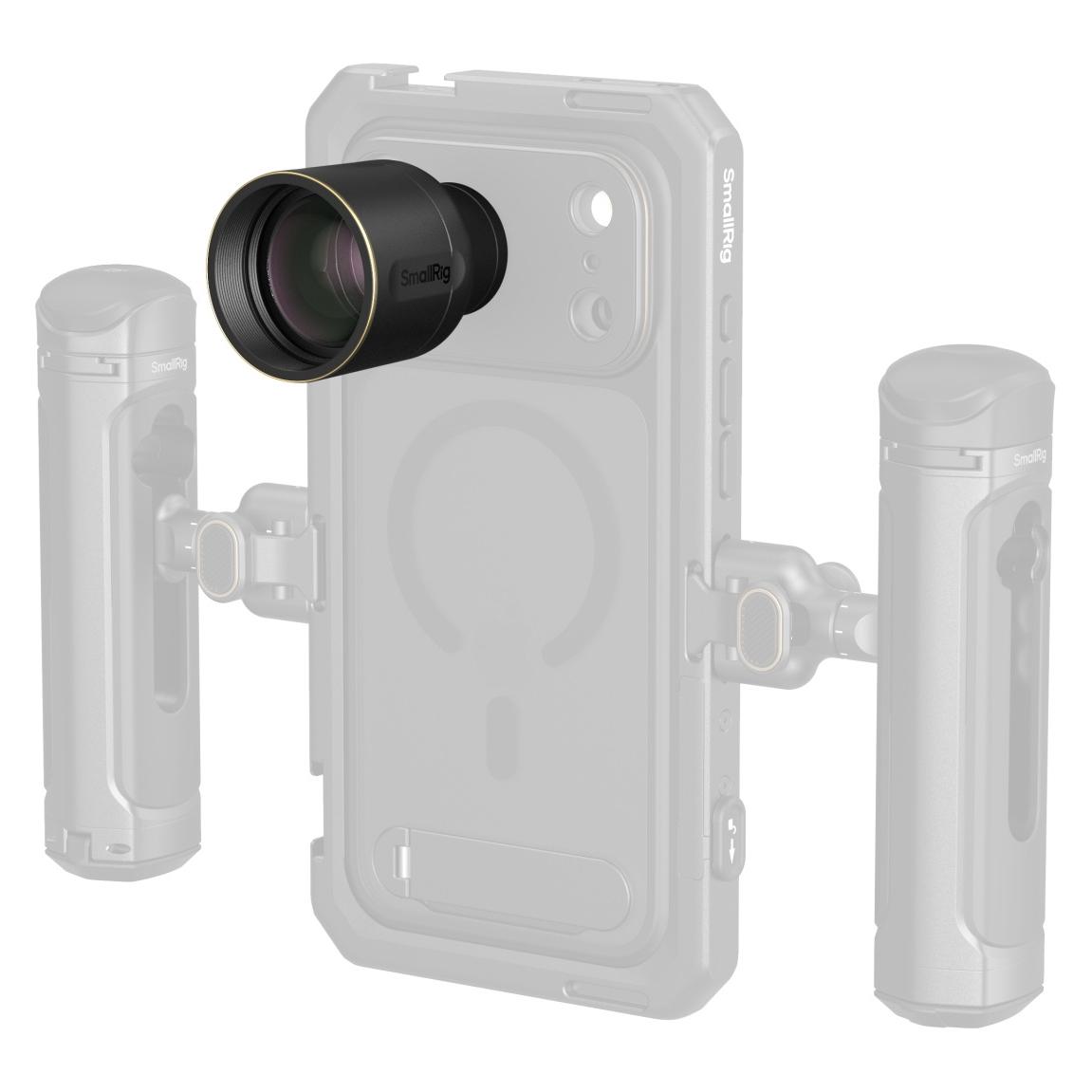 SmallRig 5920 2× Magnification Telephoto Lens for Phones (T-Mount) (5920)