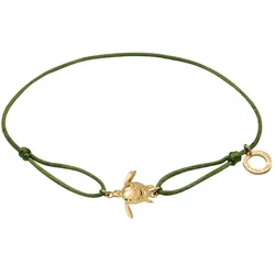 PAUL HEWITT - ARMKETTE - TURTLE BAND - dunkelgrün gold