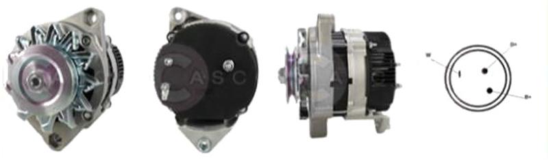CASCO CAL21144GS Lichtmaschine Generator LiMa 80A 12V
