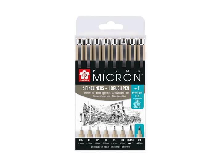 Pigma Micron Set 7
