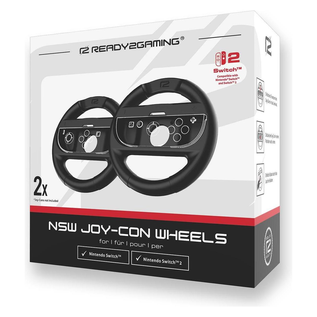 ready2gaming NSW2 Joycon Wheel (Switch, Switch 2) (R2GNSW2JOYCWHEEL)
