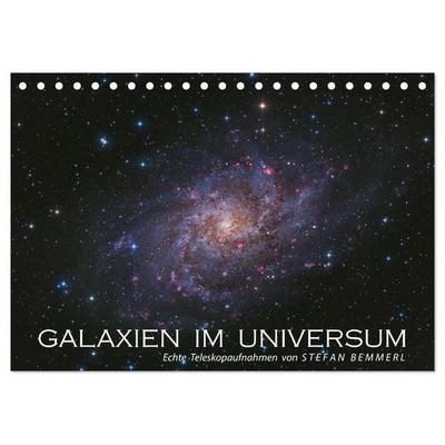 Galaxien im Universum (Tischkalender 2027 DIN A5 quer), CALVENDO Monatskalender
