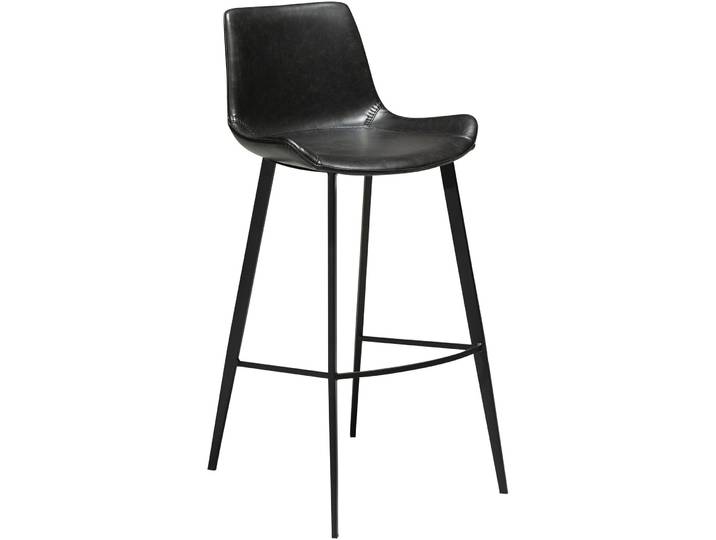 DAN-FORM Barhocker 2er Set - Farbe: schwarz - Material: Kunstleder - 984