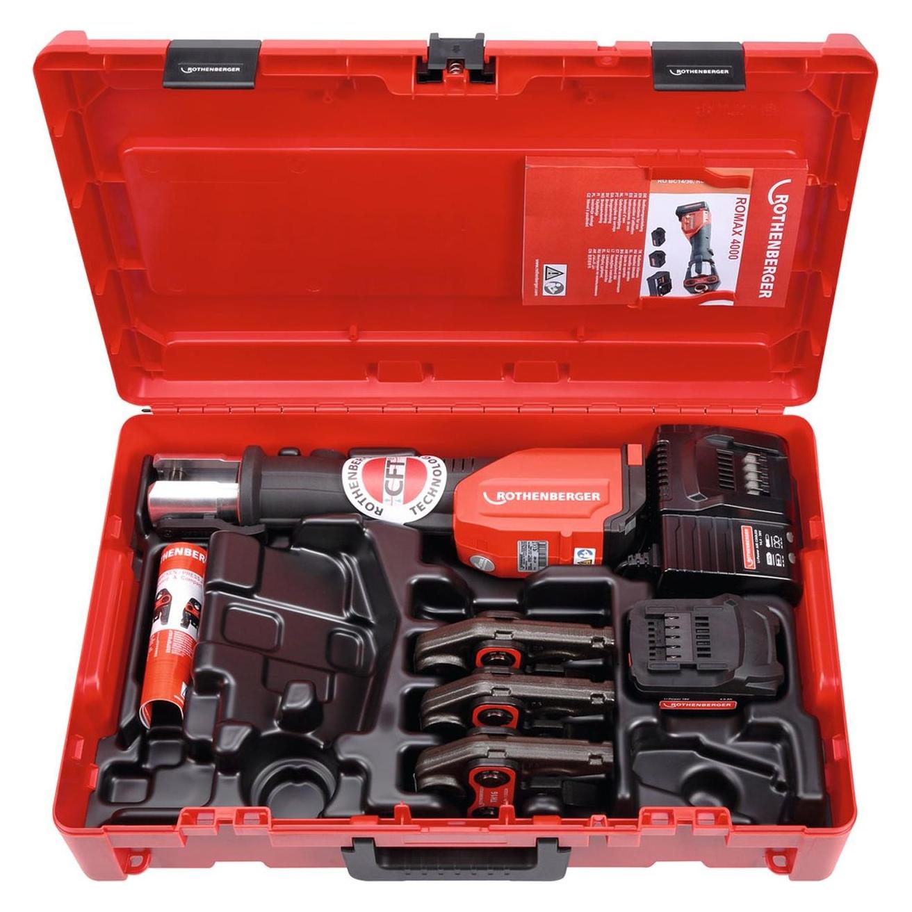 Rothenberger Romax 4000 Basic Set (Rohrpresse) (1000001925)