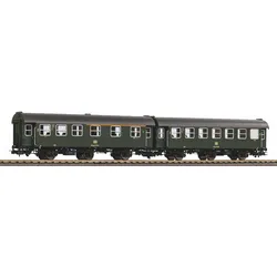 PIKO 58265 H0 2er Set Umbauwagen AB3yg + B3yg DB IV