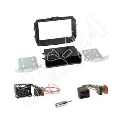 Autoradio 2-DIN Radioblende mit Fach + Adapter Einbauset für Alfa Giulietta (...