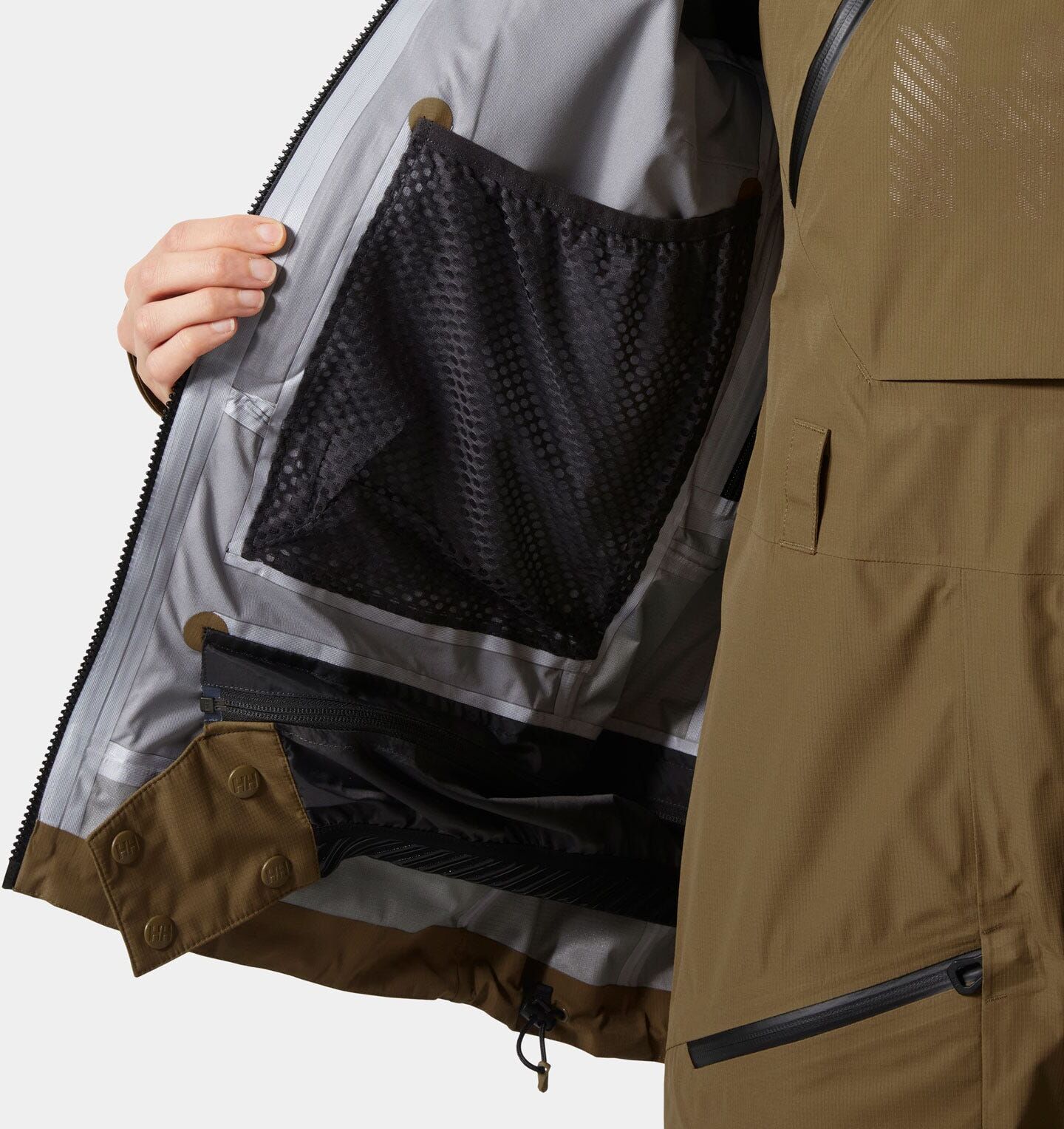 Helly Hansen Women's Ridge Infinity Shell Ski Jacket - Brown - M