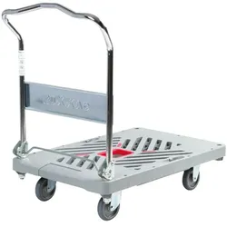 RuXXac Plattformwagen »RuXXac Dandy XL« zusammenklappbar ohne Bremse silber