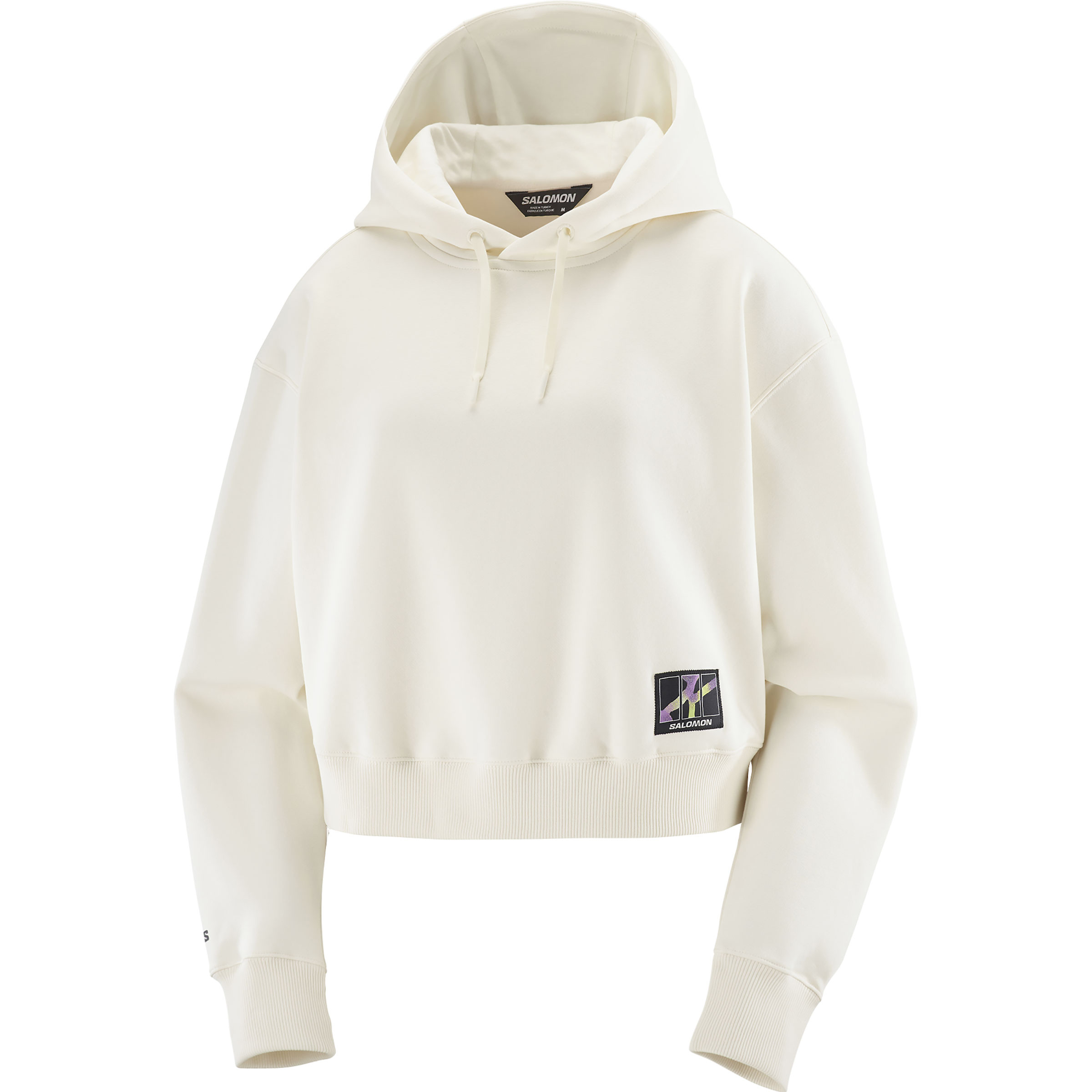 Salomon Wild Rays Short RX Damen Hoodies weiss Größe XS Lifestyle Hautfreundlich