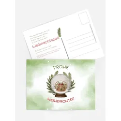 Grußkarten Weihnachten selbst gestalten mit Spruch und Fotos im Onlinedesigner bei Meine-Kartenmanufaktur.de
