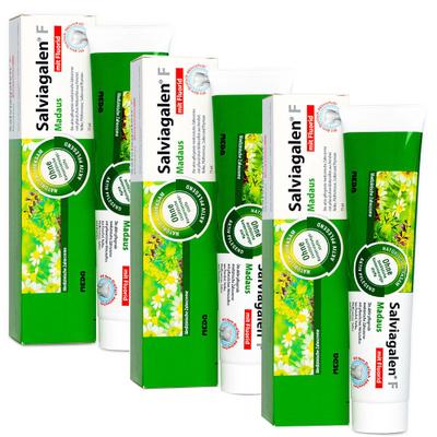 Salviagalen F Madaus Zahncreme 3x75 ml Zahnpasta