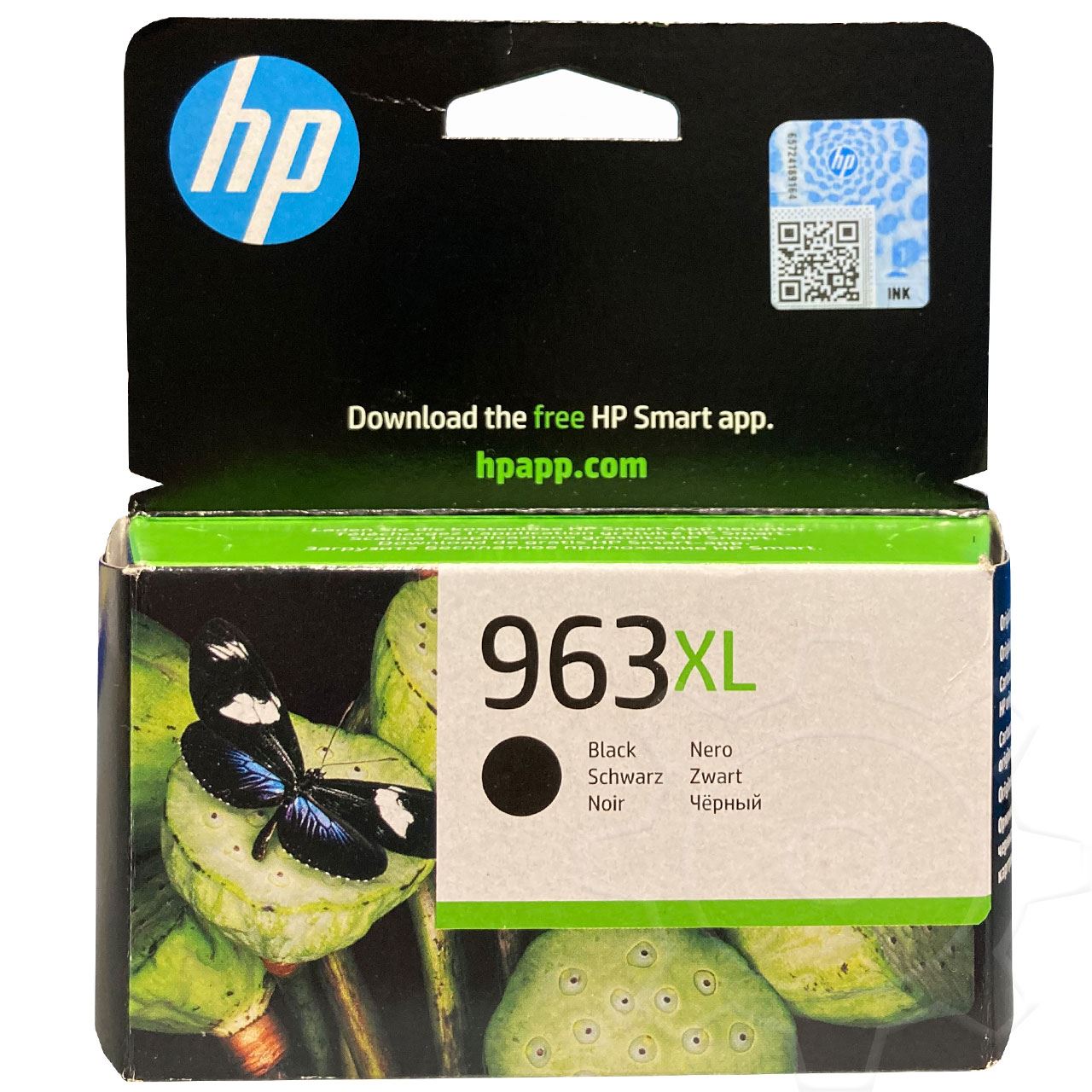 HP TIN 963XL Hohe Ergiebigkeit - Schwarz - Original - Tintenpatrone