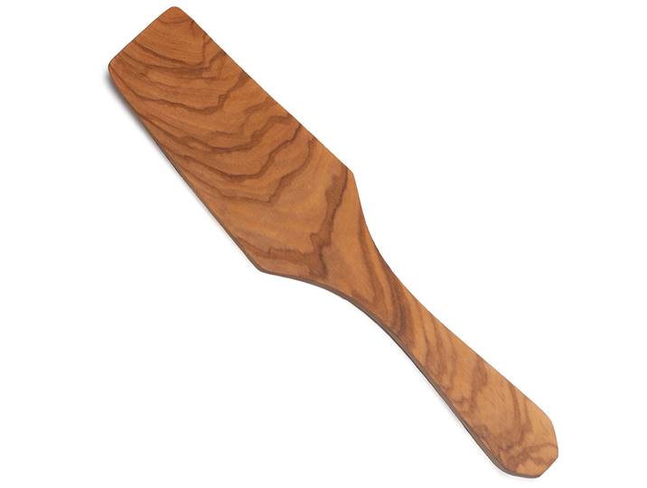 Tortenheber, Kuchenheber, Pizzaheber, 25 cm, Olivenholz