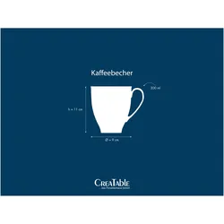 CreaTable, Tasse, Valencia (300 ml, 6x)