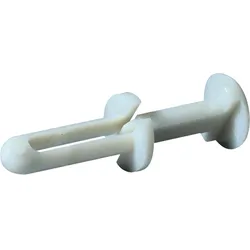 Hager L5123 Spreizniet zur Befestigung Bohrdurchmesser 4mm Klemmstärke 4-7mm halogenfrei  - 100 Stück