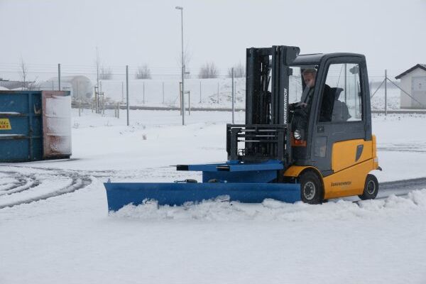 Intra Sneplov Til Gaffeltruck, 2500 Mm, Blå