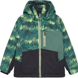 COLOR KIDS Color Kids Kinder Skijacke Colorblock, Größe 134 in Grün Grün