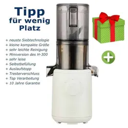 Hurom H310A SlowJuicer (Easy Serie) Mushroom
