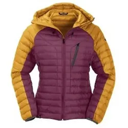 MAUL Damen Funktionsjacke Annaberg Steppjacke+Kapuze, Größe 42 in Lila Lila