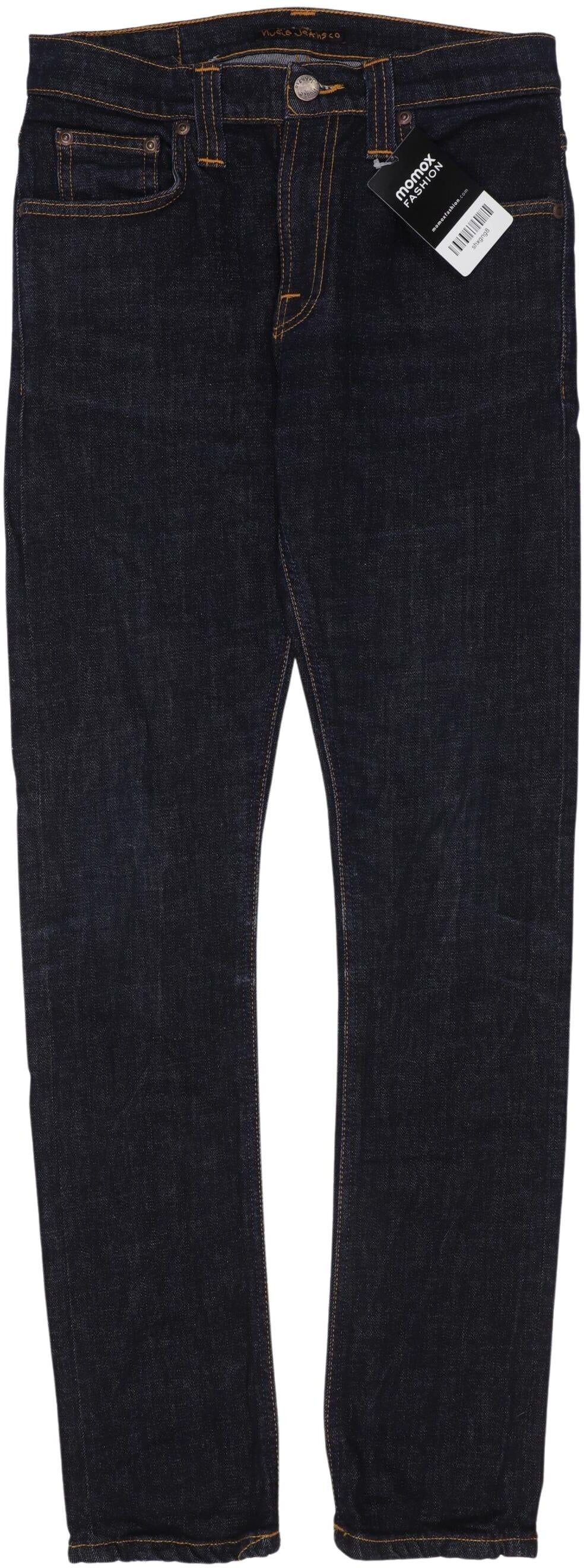 Nudie Jeans Damen Jeans, Marineblau, Gr. W28, Baumwolle - Second Hand
