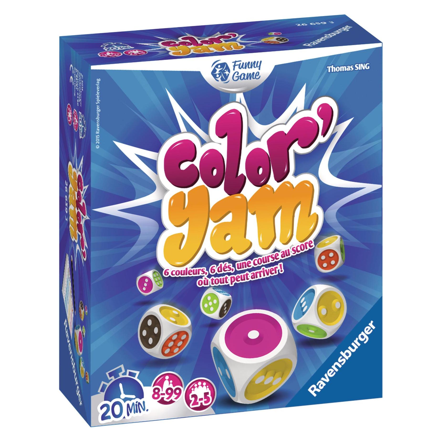 Ravensburger Color'Yam F (Französisch, 2 - 5 Spieler) (26659)