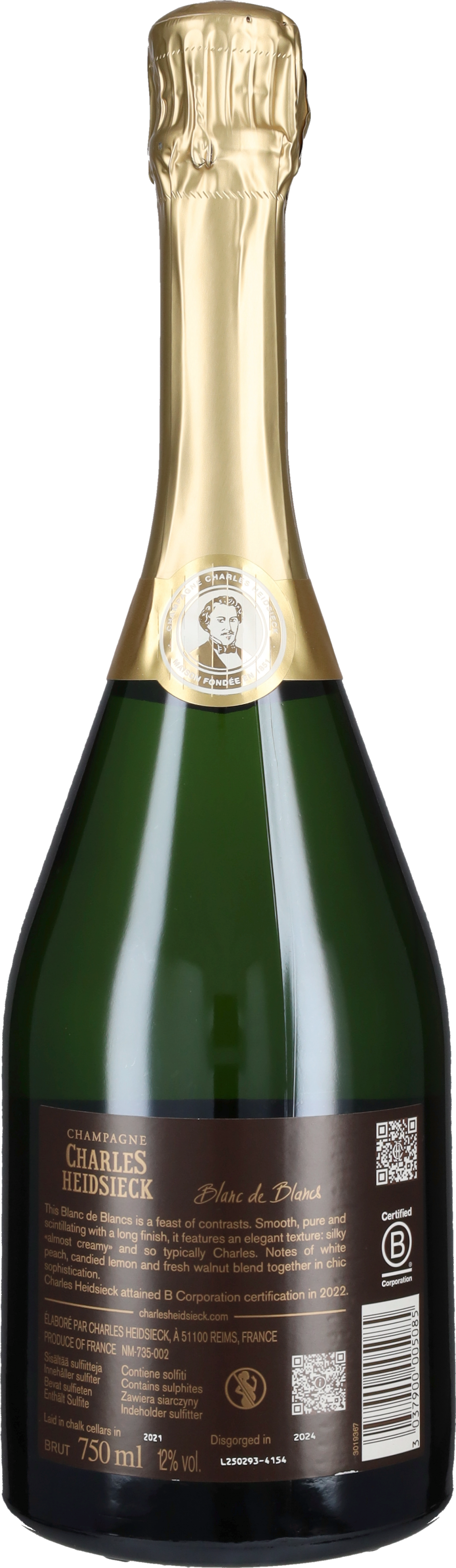 Heidsieck Charles Champagne Brut Blanc de Blancs Charles Heidsieck