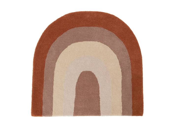 OYOY Rainbow Tapis pour enfants 88x90cm Choko