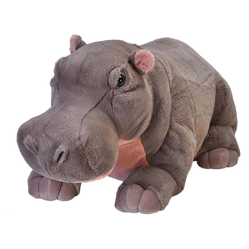 Wild Republic Plüsch Jumbo Nilpferd Cuddlekin (76 cm) (19320)