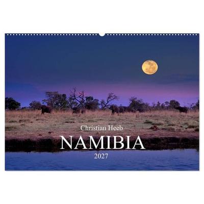 NAMIBIA Christian Heeb (Wandkalender 2027 DIN A2 quer), CALVENDO Monatskalender