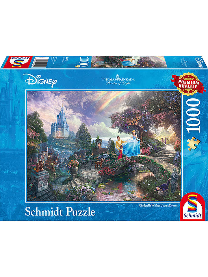 Schmidt Spiele 1.000tlg. Puzzle "Disney Cinderella" - ab 12 Jahren - onesize