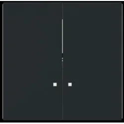 Busch-Jaeger Wippe_2t Schalter tief-schwarz 1785/11 K-45M matt