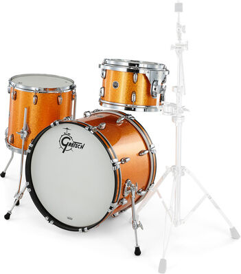 Gretsch Drums Brooklyn Studio Shell Set - GS Gold Sparkle