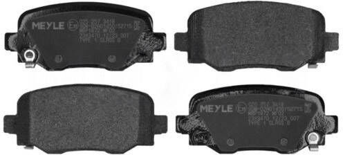 MEYLE 025 257 3418 Brake pad set