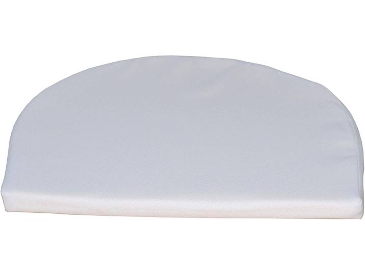 Sitzkissen, beige (creme, unifarben), B:46cm L:48cm, Baumwolle, HOFMANN LIVING AND MORE, Dekokissen_Sitzkissen_Kissenhüllen, Sitzkissen