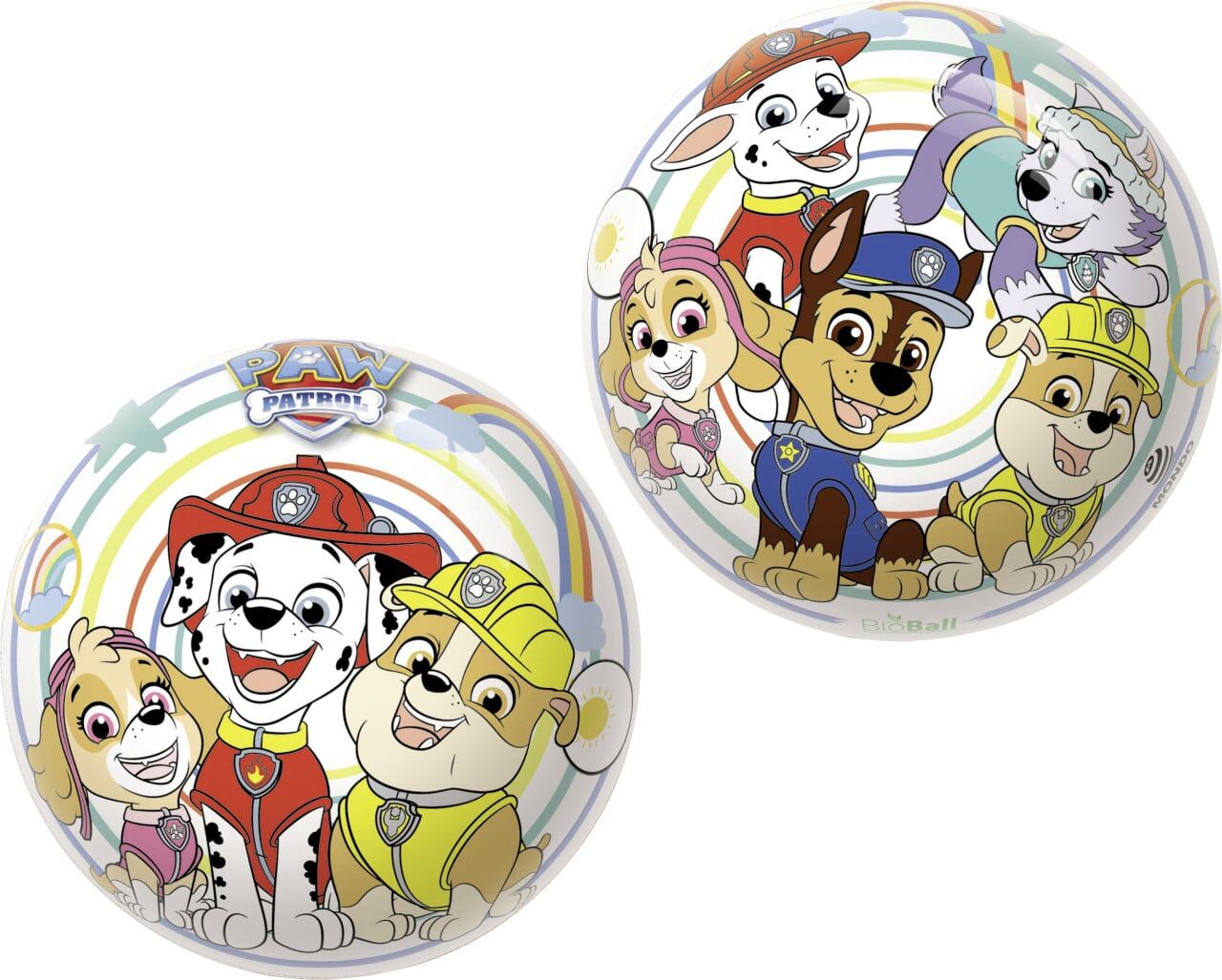 Happy People Paw Patrol Ball aus Kunststoff 23 cm