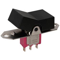 C & K Switches 7411J3V4BE2 Wippschalter 20 V/AC, 20 V/DC 3 x Ein/Ein/Ein 1 St. Bulk