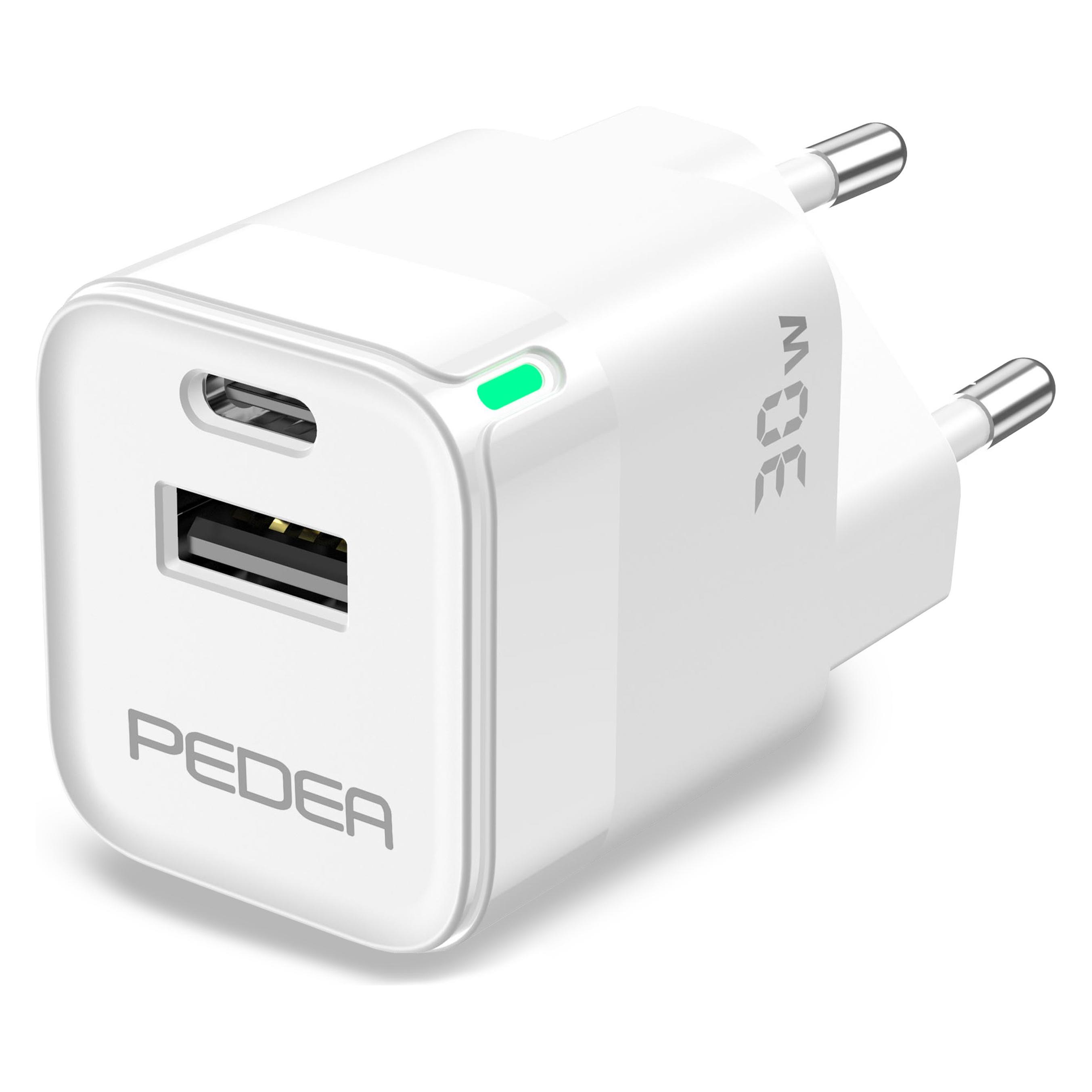 Pedea Mini Schnellladegerät 30 Watt (30 W, 2 Ports) (60040106)