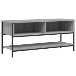 vidaXL TV-Schrank Grau Sonoma 100x35x45 cm Holzwerkstoff