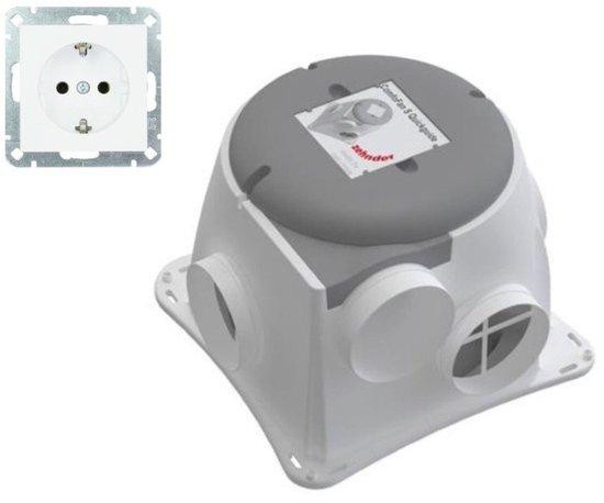 Zehnder Stille Euro-stopcontact model 458006606