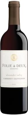"""Folie a Deux""" """Folie a Deux Alexander Valley Cabernet Sauvignon 2021 Red Wine - California"""