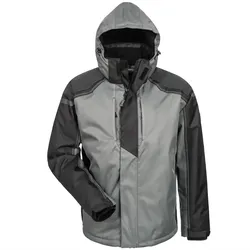 Winterjacke mit ThinsulateTM - XS - grau/schwarz